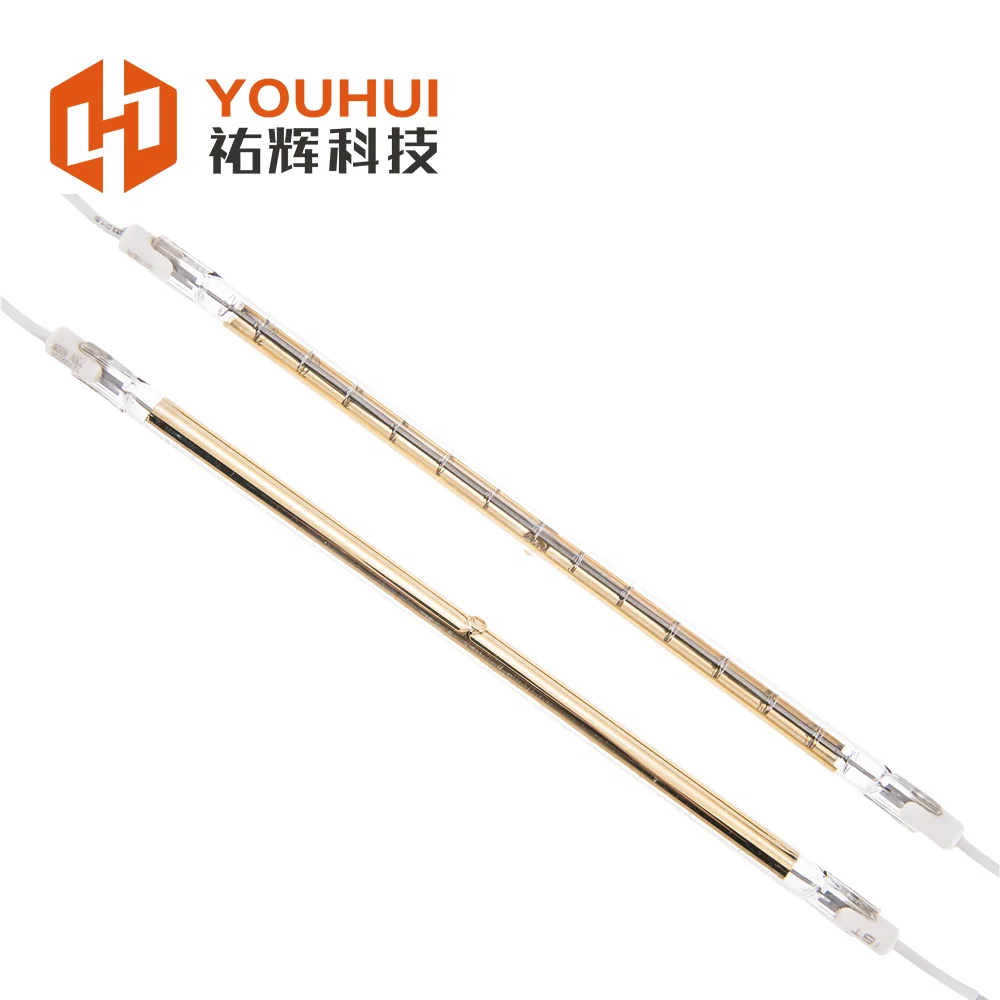 R7S shortwave single tube quartz heater lamp tubular infrared heating tubes