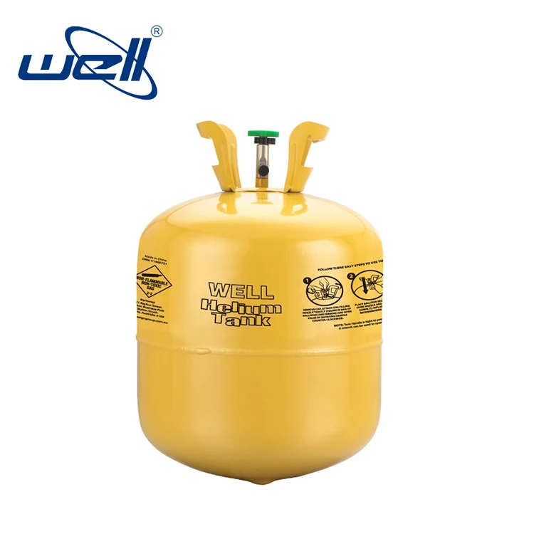 22.4L Empty Tanks Christmas Party Disposable Helium Gas Cylinder helium balloon gas tank
