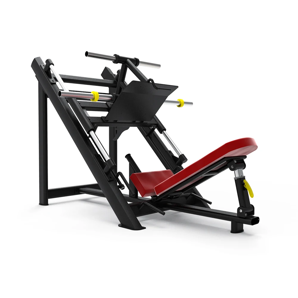 Gym equipment commercial incline squat machine leg press hack squat machine