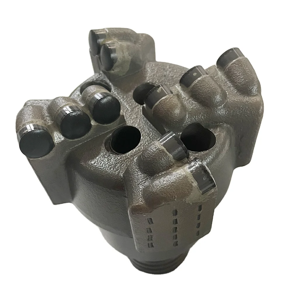 PDC concave three wings PDC drill bit  PDC non coring bit for sandstone drilling