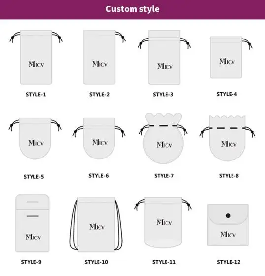 Bestpacking Custom Logo Printed silk Satin Bag For Perfume Jewelry Packaging bag  Luxury Hair Silk  Pouch with belt rope