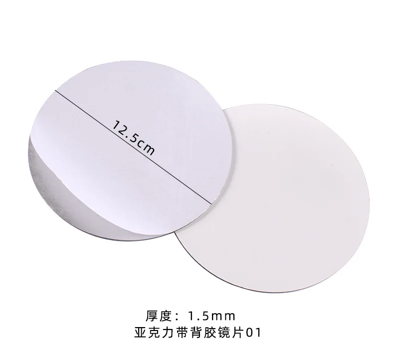 Crystal Epoxy Resin Mold Panda Ear Cat Ear Cute Creative Practical Mirror Lens Silicone Mold For Resin moldes de silicona