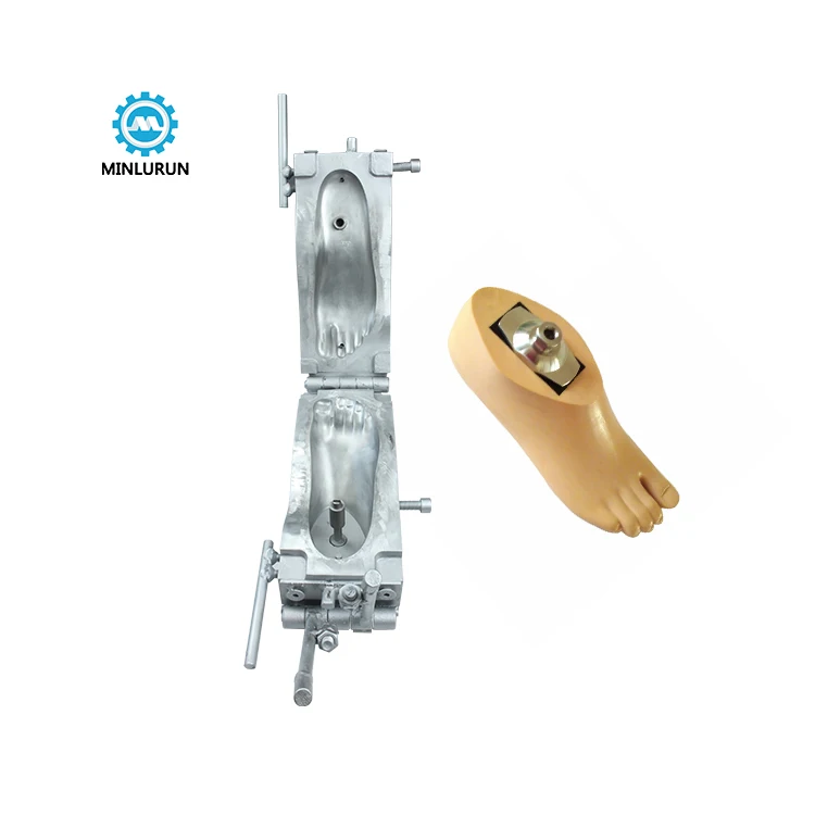 Medical Prosthesis Molds Prosthetic Foot Moulds For Leg Carbon Fiber Cover Injection Mould