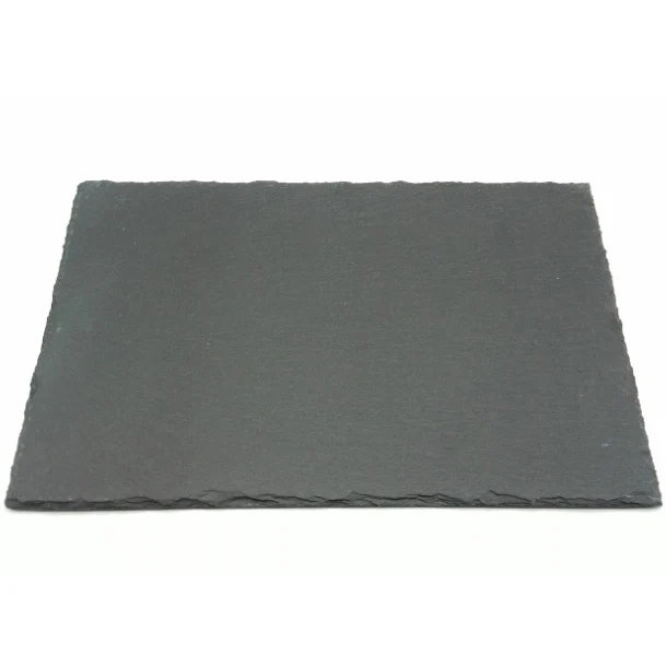 Низкая стоимость конкурентоспособная цена натуральный сланцовый сыр экологически безопасная одноразовая круглая тарелка для свадеб и ресторанов