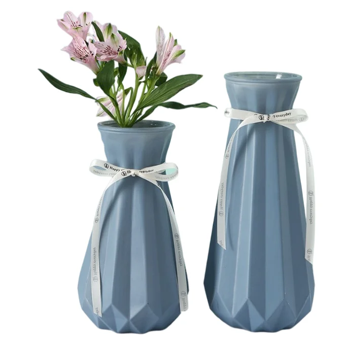 wholesale factory supplies Nordic home decoration glass vase, wedding decoration design glass vase