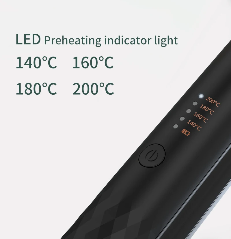2022 new diamond flat iron  Cord and Cordless hair straightener flat ironing machine pencil flat irons