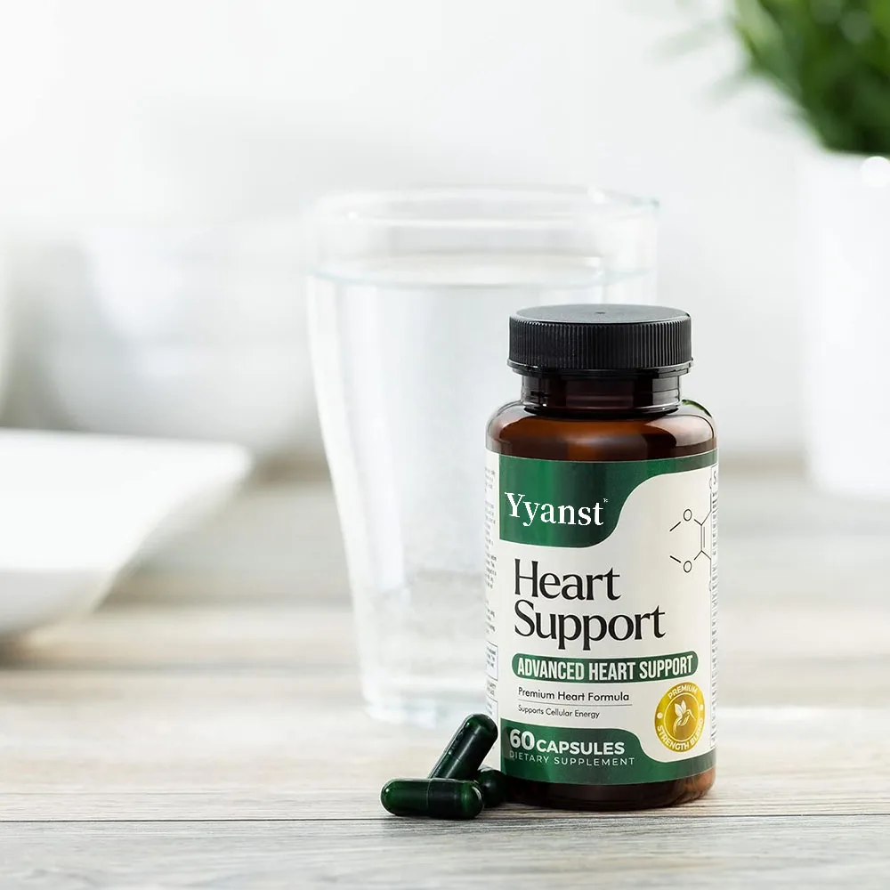 OEM/ODM Support Heart Health Green Tea Leaf Capsules with L-Citruline L-Arginine Boost Immunity Heart Support Capsules