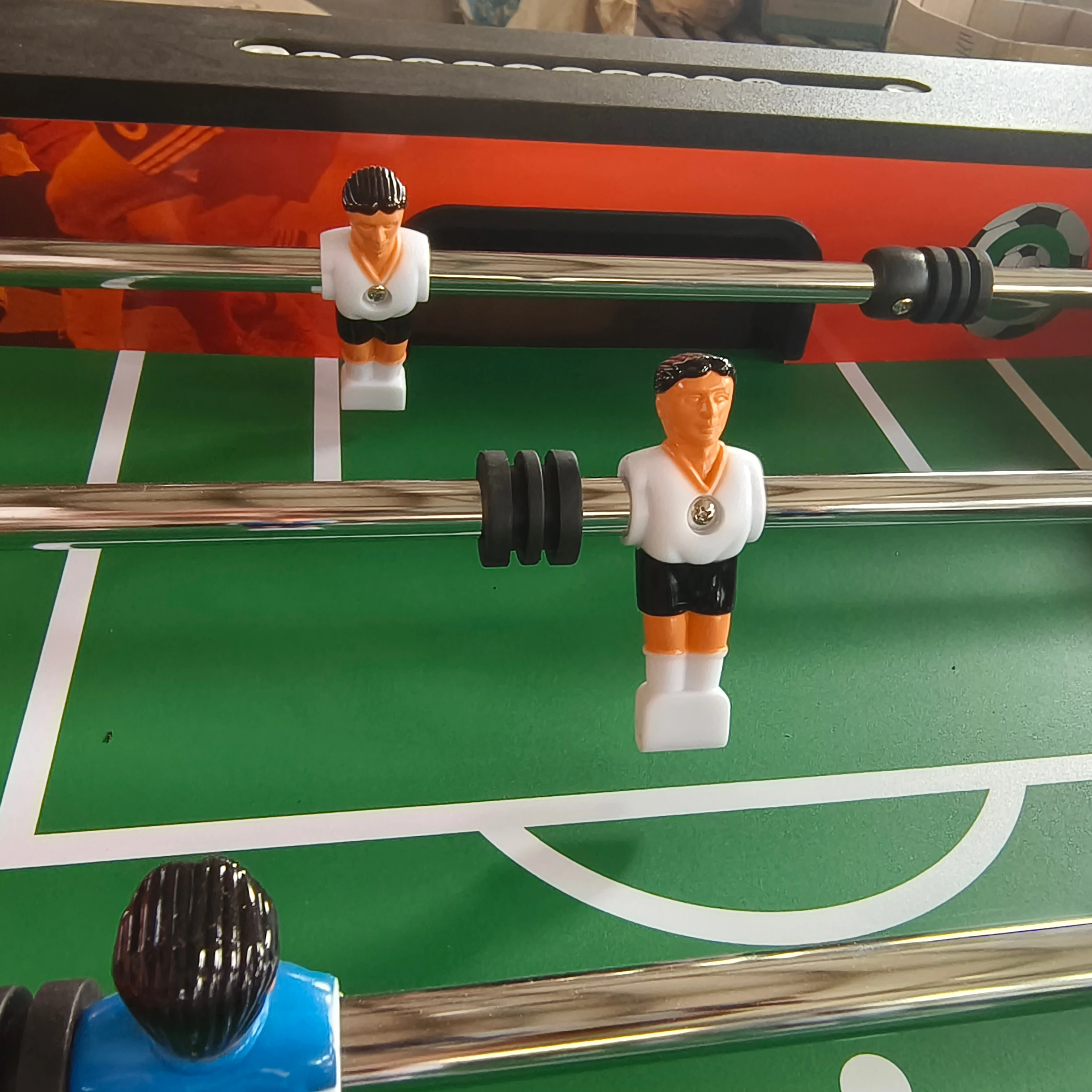 Adult Indoor Sport Soccer League Game Score  Operated Games Machine Foosball Football Table Custom Kids Set PVC Picture Unit