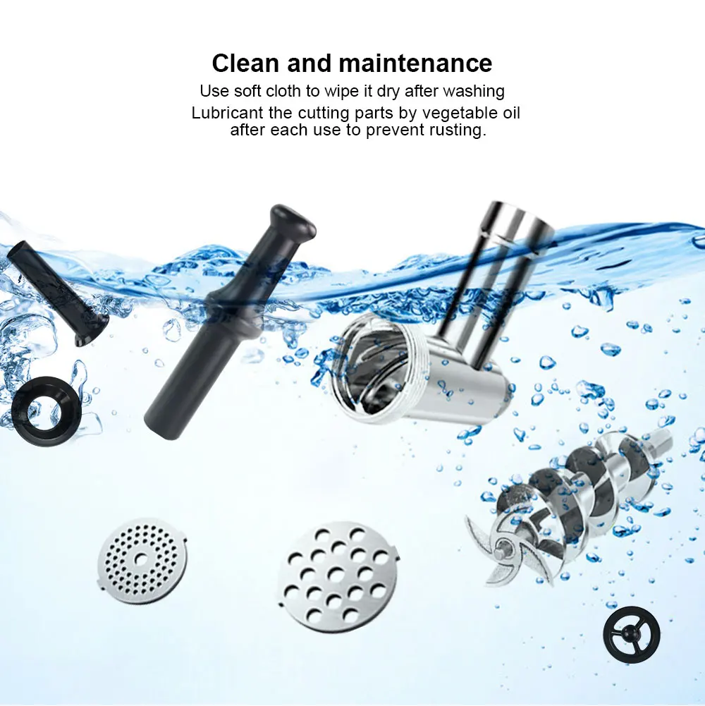  BioloMix Heavy Duty 3000 Вт макс мощная электрическая мясорубка Домашняя колбаса машина кухонный