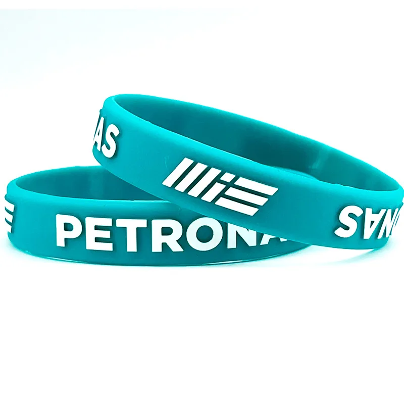 Custom logo silicone wristbands fashion Fashion Embossed Rubber Bracelet Customizable Design Silicone Wristbands