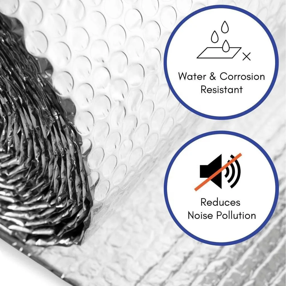 Светоотражающие теплоизоляционные рулоны, радиатор, изоляционная фольга, один/двойной пузырь, теплоизоляционные звукоизоляционные материалы