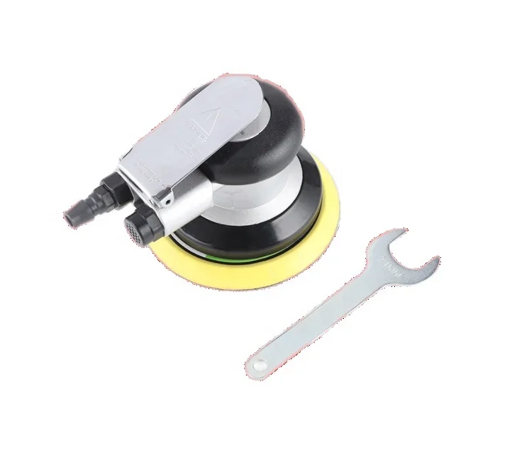 5 inch Air Random Orbital Sander Non-Vacuu Low Vibration Polisher Tools Pneumatic Random Orbit Palm Sanders