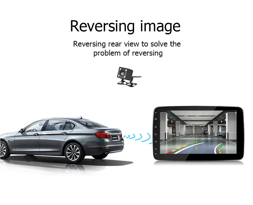 10.1inch Car Radio Stereo Autoradio Support 360 Degree Screen Rotating Gps Navigation Auto Electronnics Dvd Player Android Para