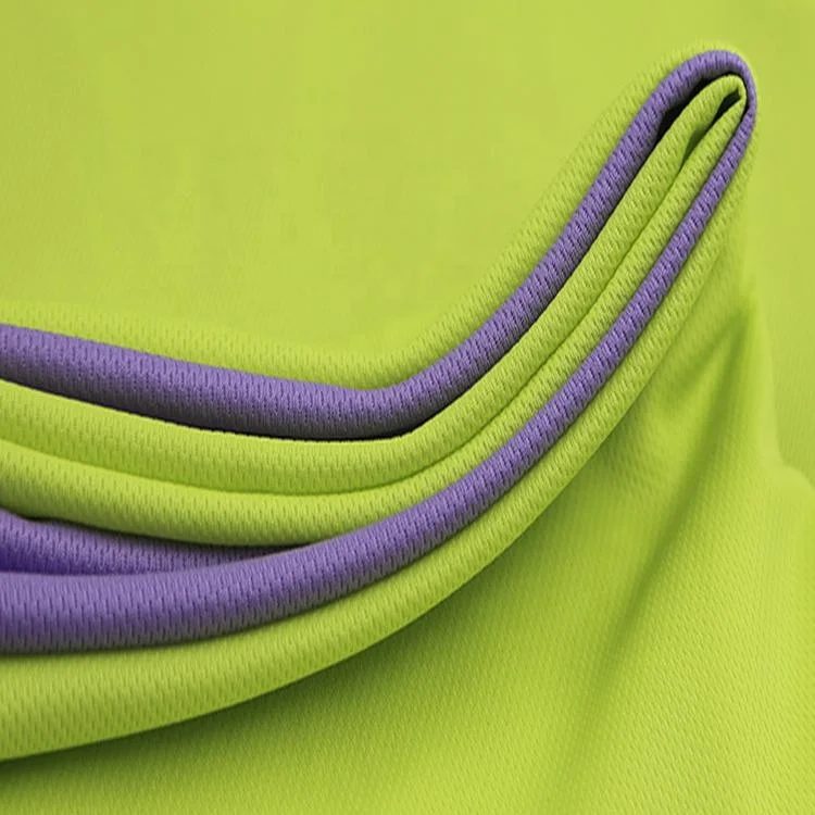 Wholesale plain 3d mesh breathable sport baseball uniform fabric