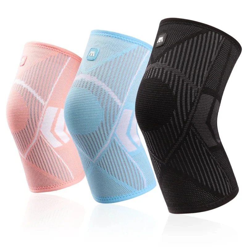 Flexible Silicone Knee and Foot Support Pads Protective Volleyball Sports and Construction Work Knee Sleeve
