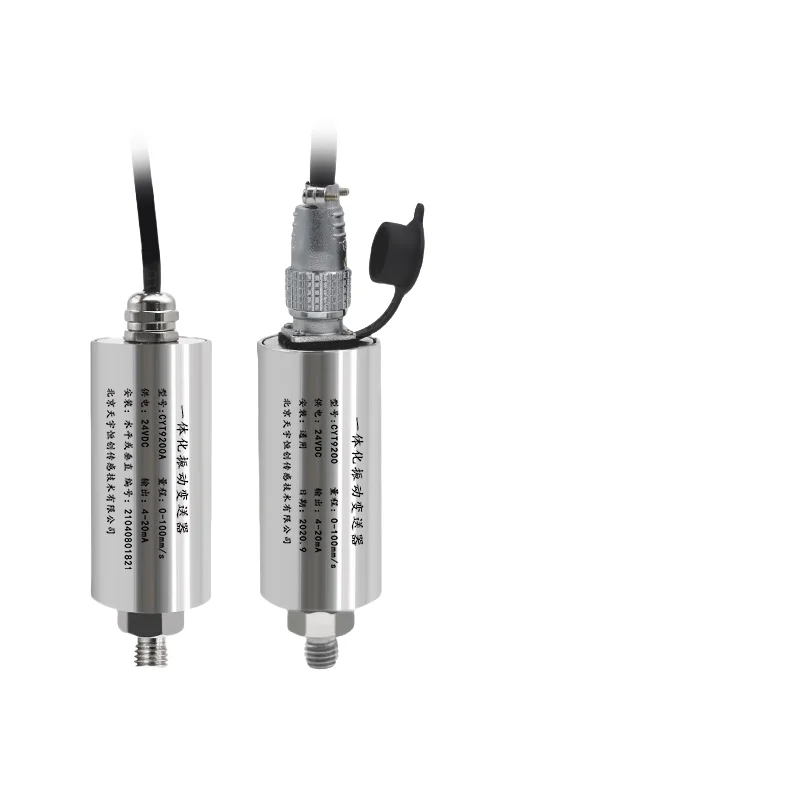 CYT9200 Integrated Magnetic Mounted 4-20ma Vibration Sensor Transmitter in Motor Rotary Machine with High Sensitivity 20mv/30mv