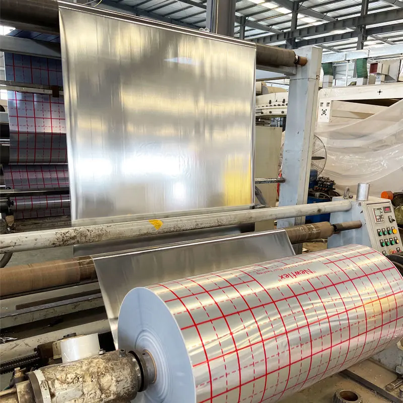 plastic reflective mylar metalized pet cpp bopp 6 mic 3 mic film for printing