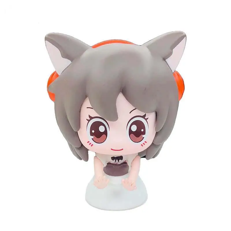 Manufacturer customized PVC soft rubber doll key ring pvc 3D design glue dropping PVC keychain vinyl toy custom