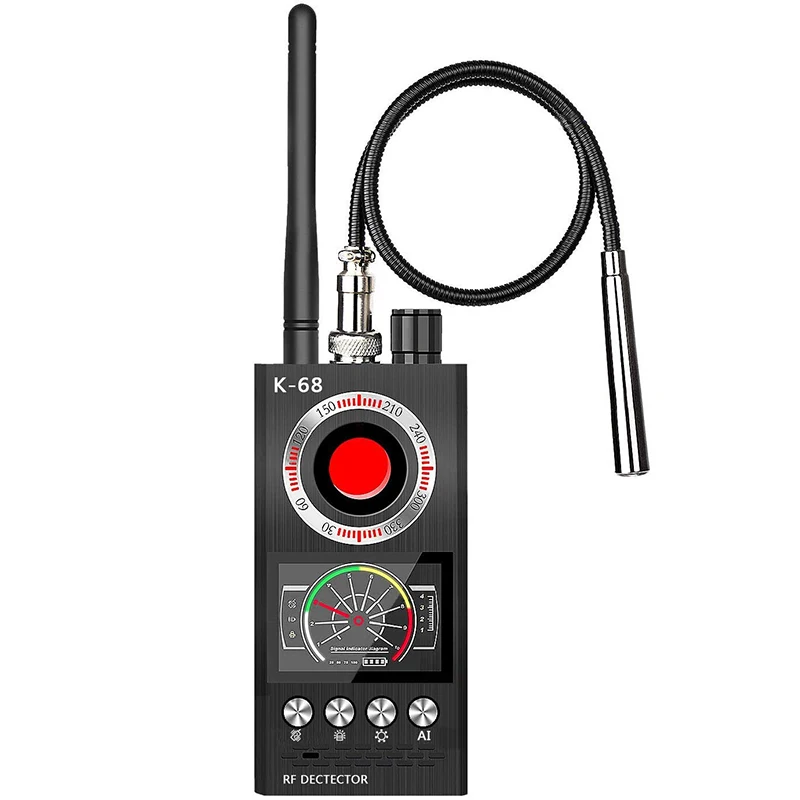 Portable handheld anti-tracking Wireless WiFi camera Strong Magnetic Car GPS RF bug Signal Detector