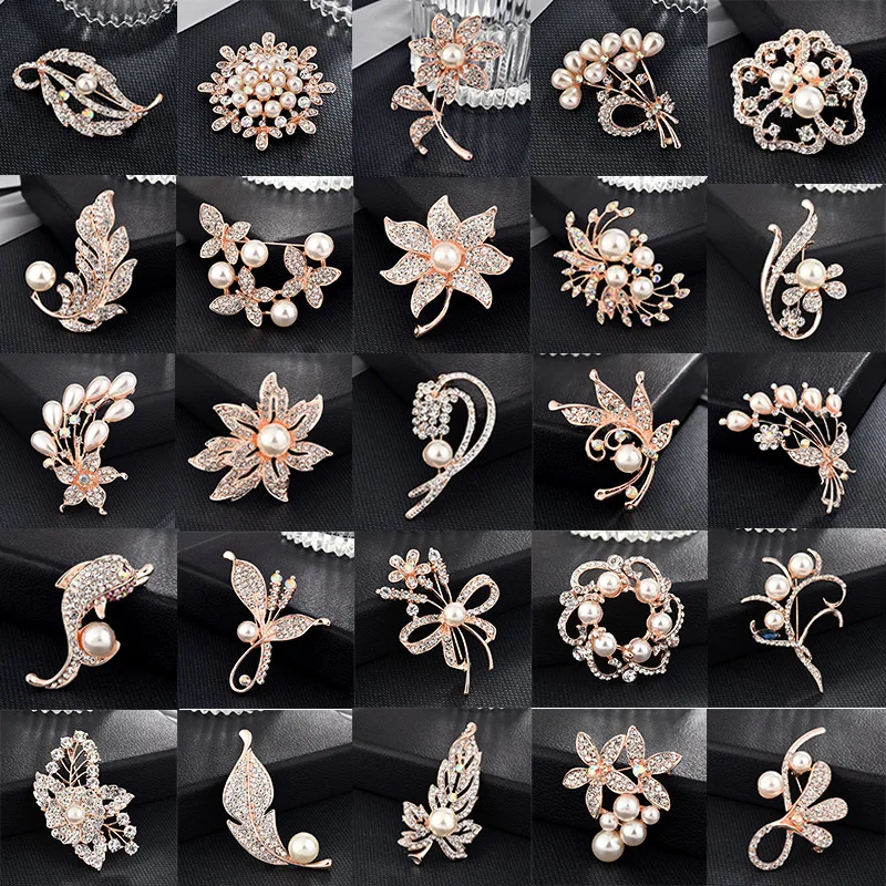 Custom Fashion Metal Brooch Luxury Brooch New Style Brooch For Clothes