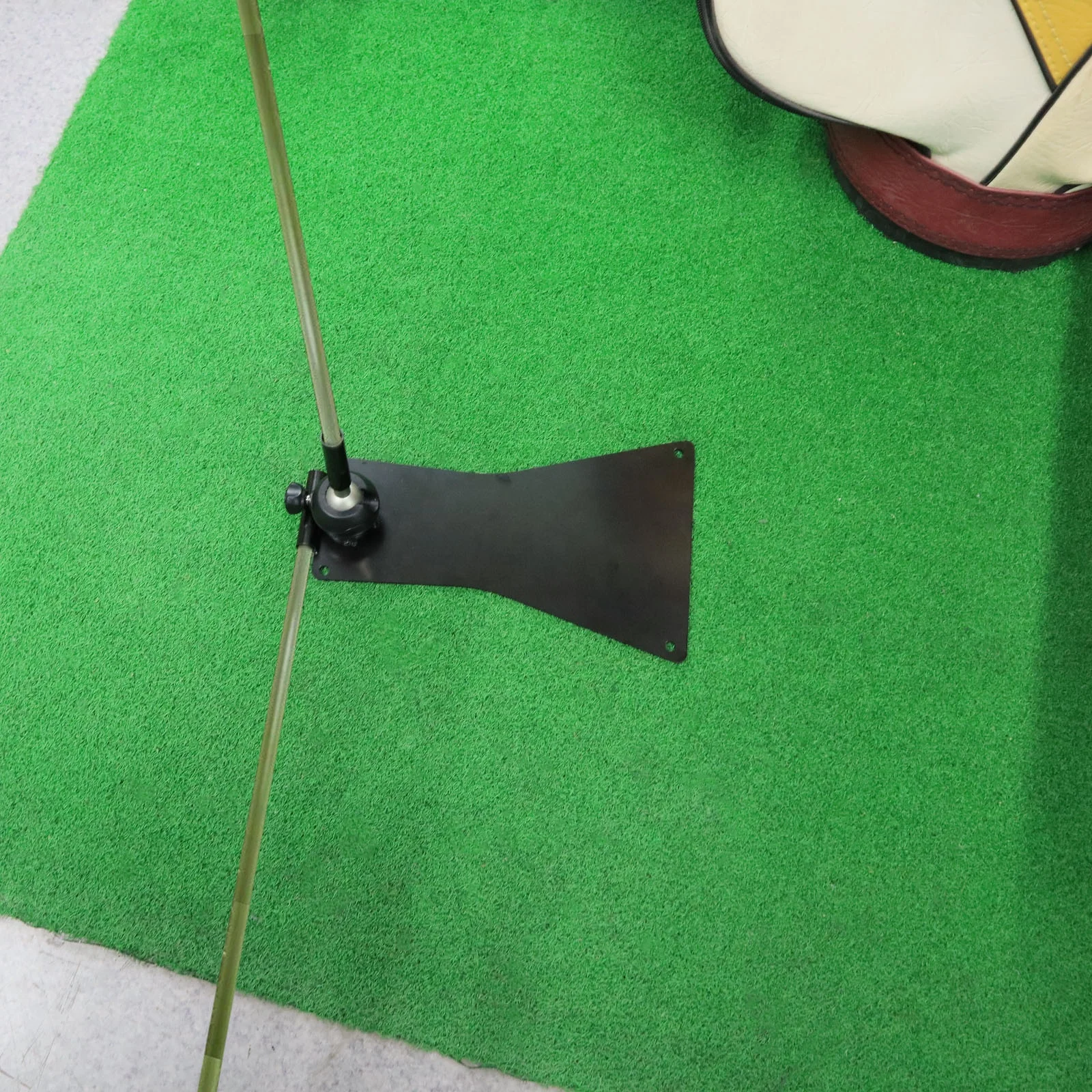 Factory Custom Golf Swing Plate Adjustable Alignment Stick Rods Base Training Aids Indoor Outdoor Driving Range or Mat Practice