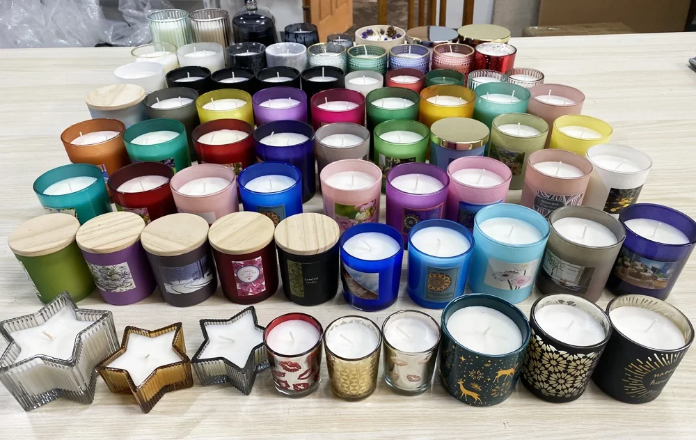 Custom Wholesale candle wax birthday pillar scented luxury candles bulk outdoor cheap Aromatherapy black custom Gemini candles