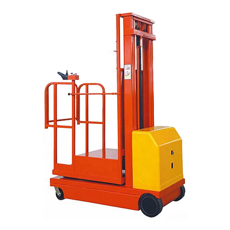 3m 4m 5m warehouse picking equipment man lifter order picker