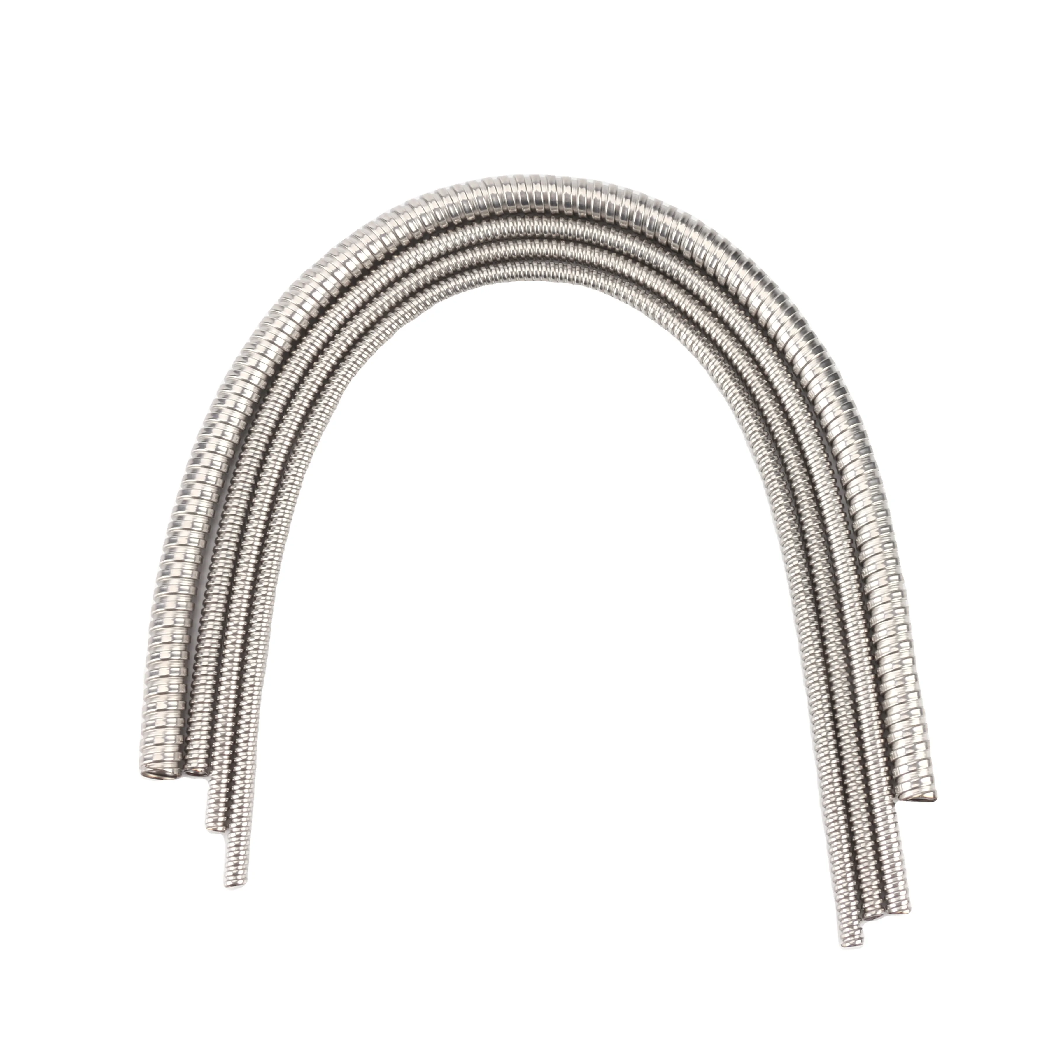 Electric Cable Wire Protection Metal 201/304/316 Single-lock Pipe Stainless Steel Conduit