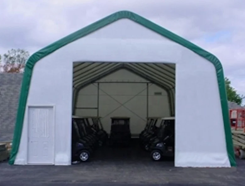Heavy duty Storage shelter  , Peak Style car canopy