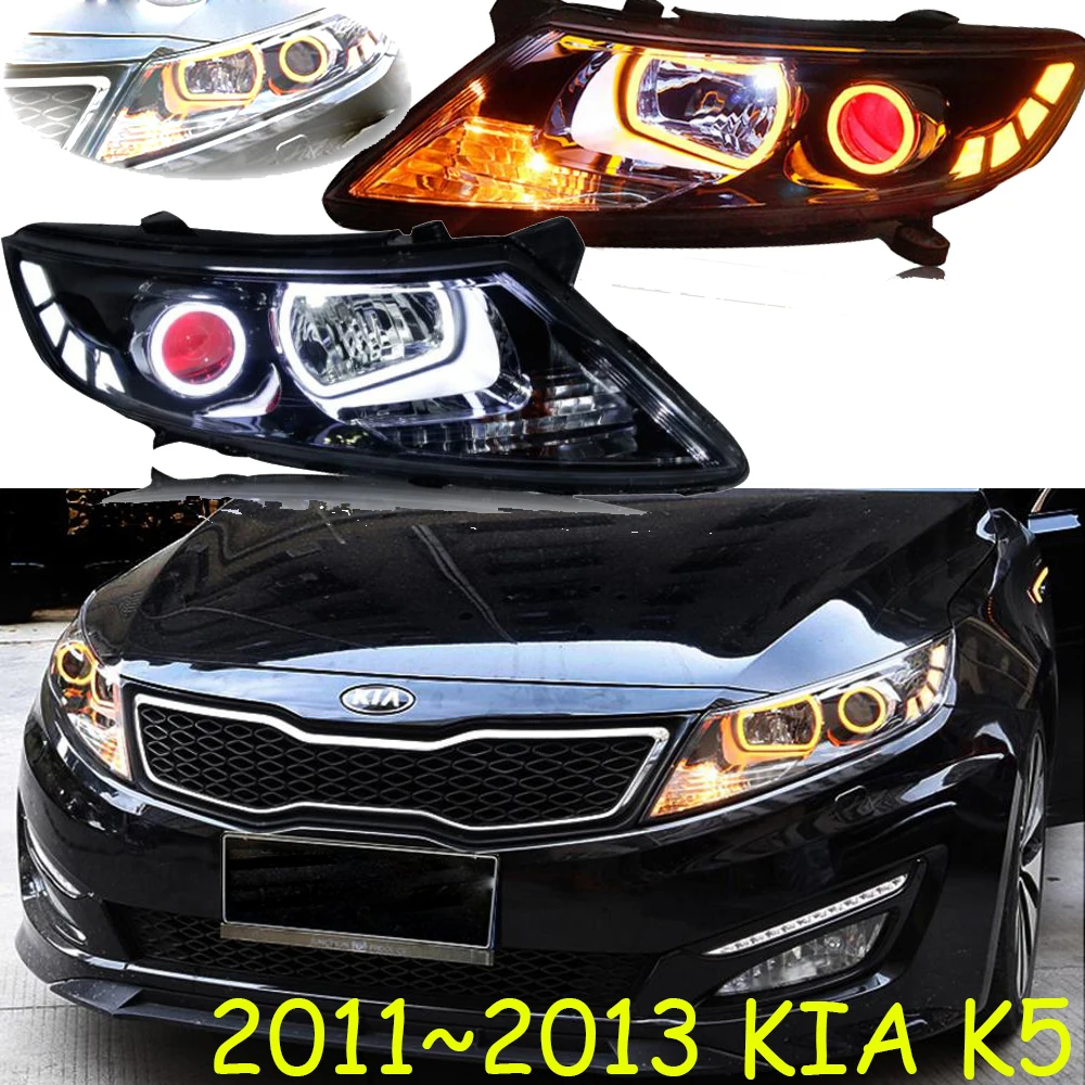 Автомобильный бампер, фара для 2011 ~ 2014y KIA K5 Optima, фара HID, ксеноновые автомобильные аксессуары для KIA K5, дневные фары