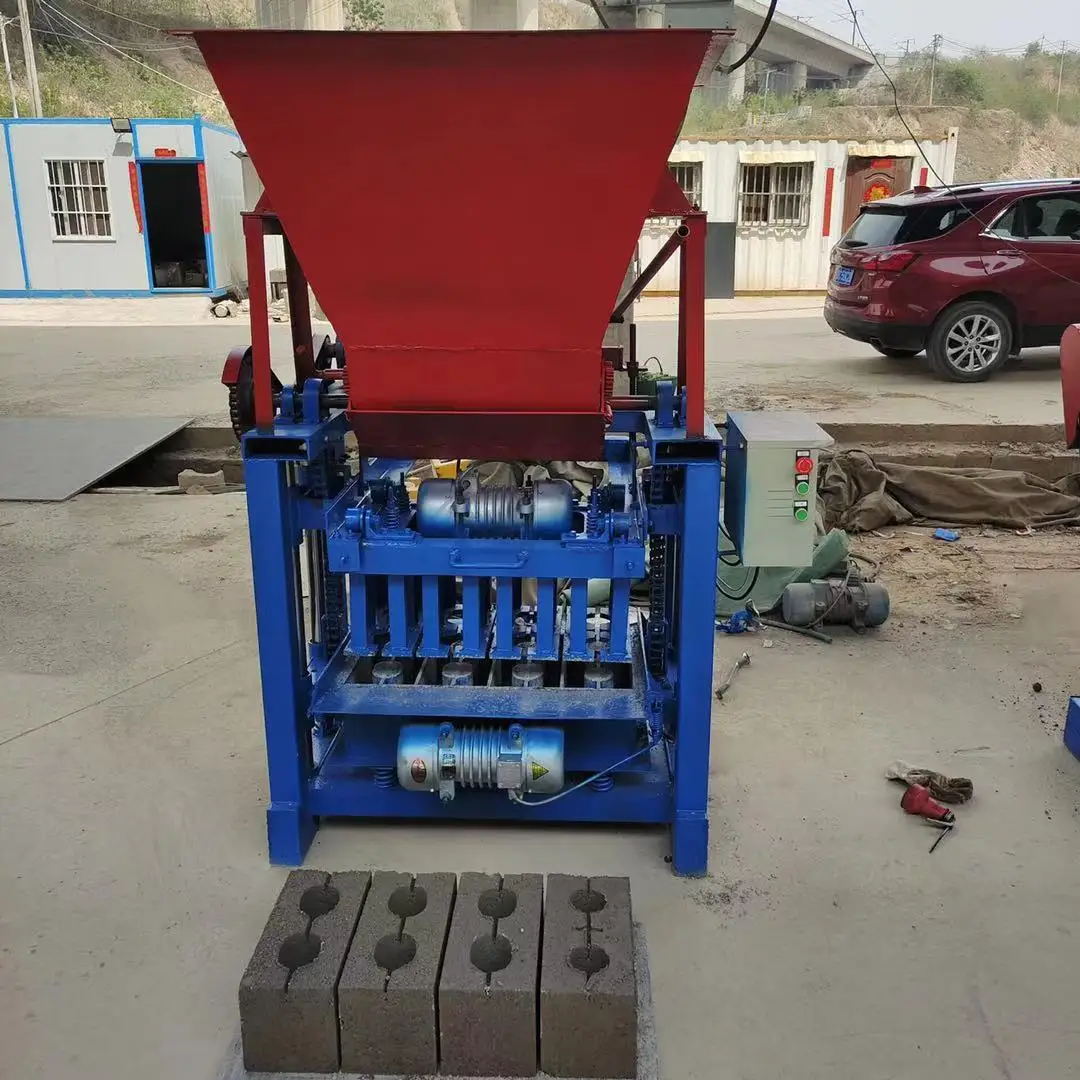 Cement Brick Making Machine Machinery Manual Concrete