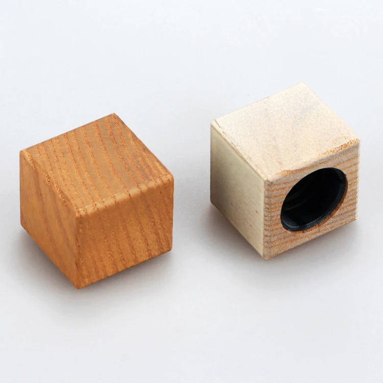 custom wholesale square round wooden caps beauty perfume cap TOP bottle pump spray STOPPER wood candle jar lids