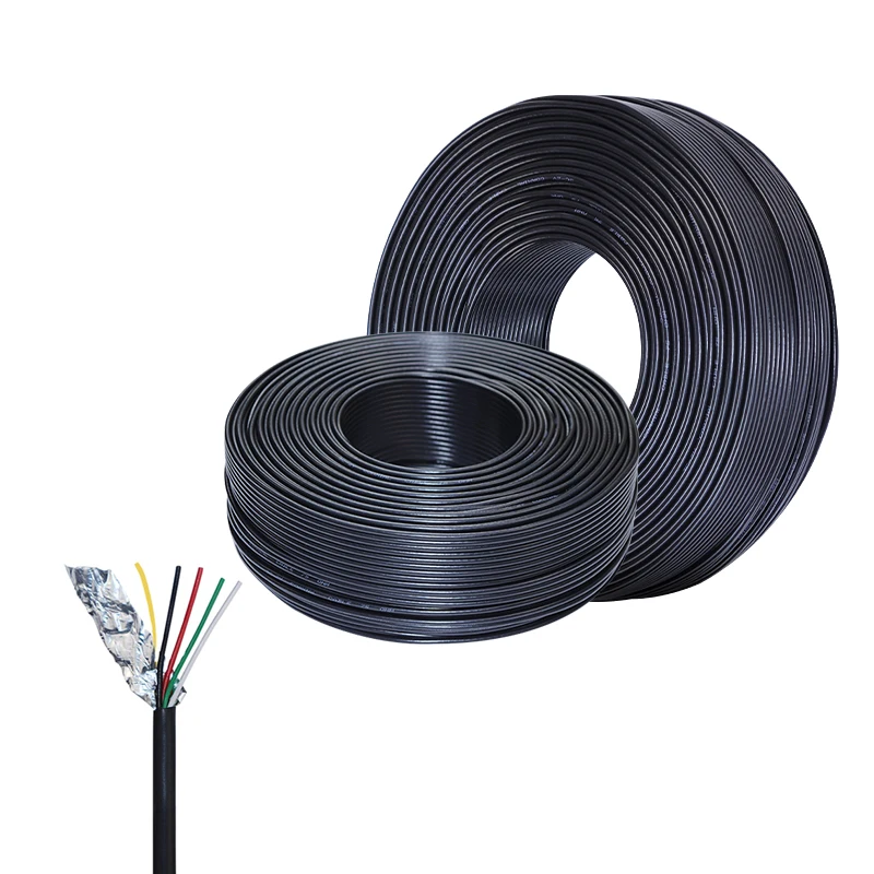 singal cable Awm 5 Core with AL shield Power Control aluminum foil cable PVC Insulated Multi core Electric Copper Cable