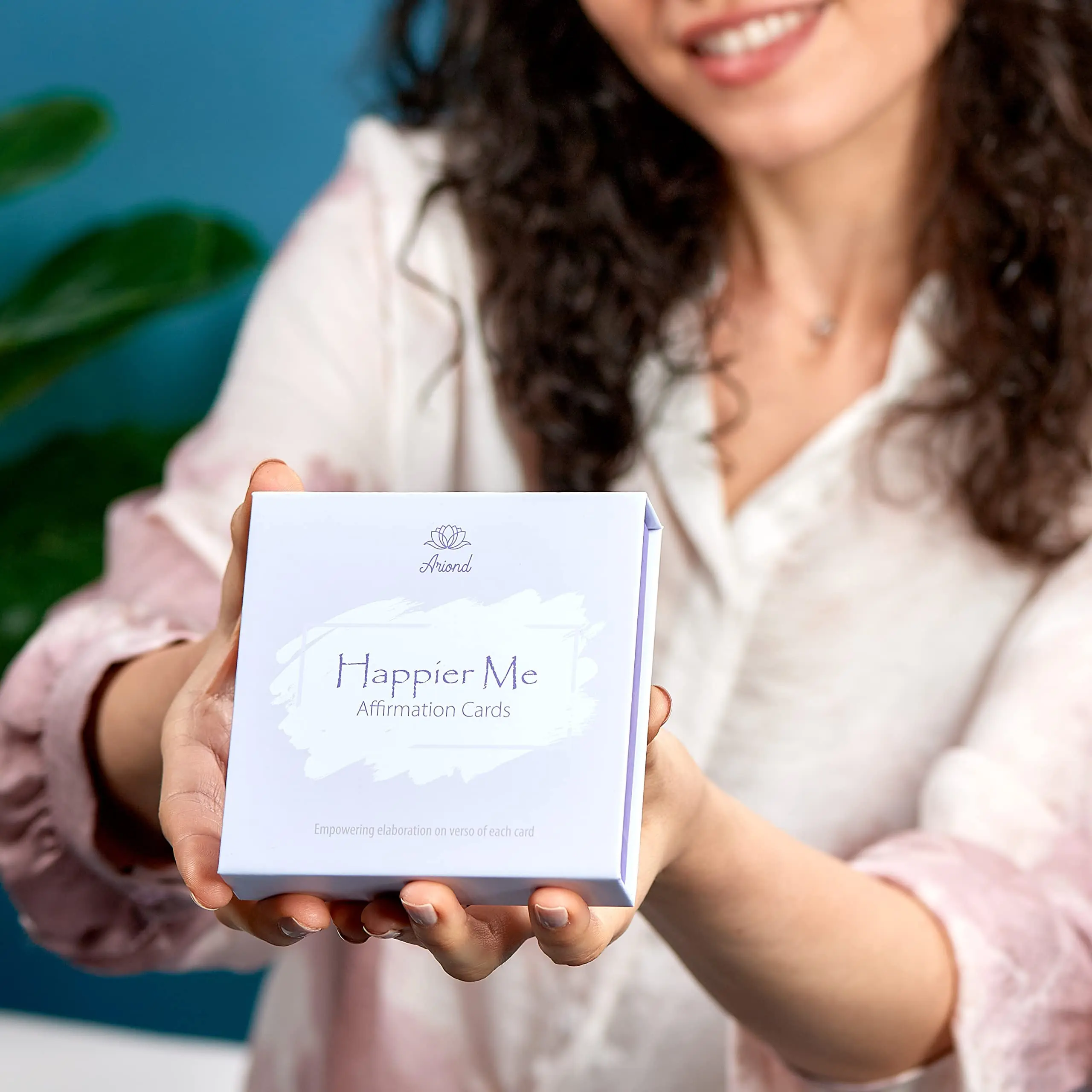 Wholesale Custom Positive Quote Affrmation Box Deck Design Printed Adult Game Custom Affirmation Cards