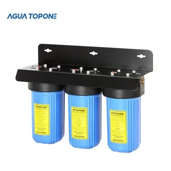 Большая белая бутылка с фильтром для воды agua topone 3 этап 10