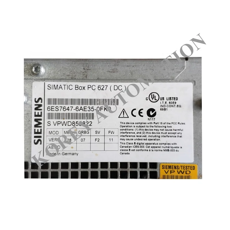For Industrial PC SIMATIC BOX PC 627 6ES7647-6AE35-0FK0 Spot