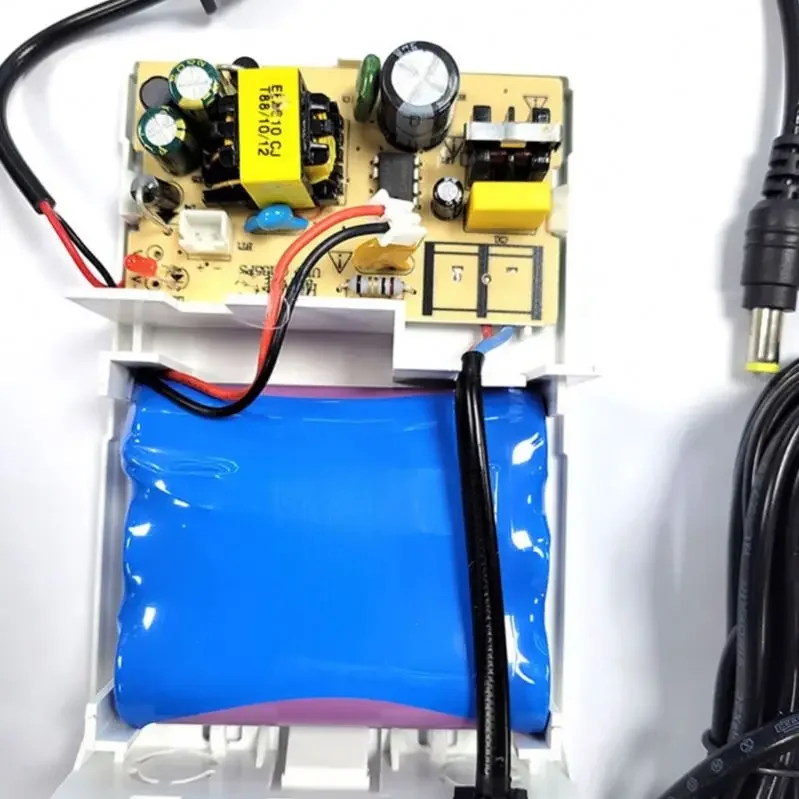 Аккумулятор постоянного тока 10000 мАч 12V-2A источник бесперебойного питания водонепроницаемый резервный адаптер мини-UPS для Wi-Fi маршрутизатор камеры видеонаблюдения