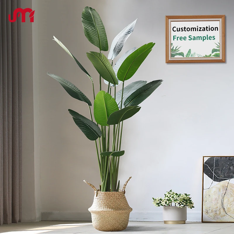 
artificial plants artificial plastic banana palm tree plant bonsai trees 