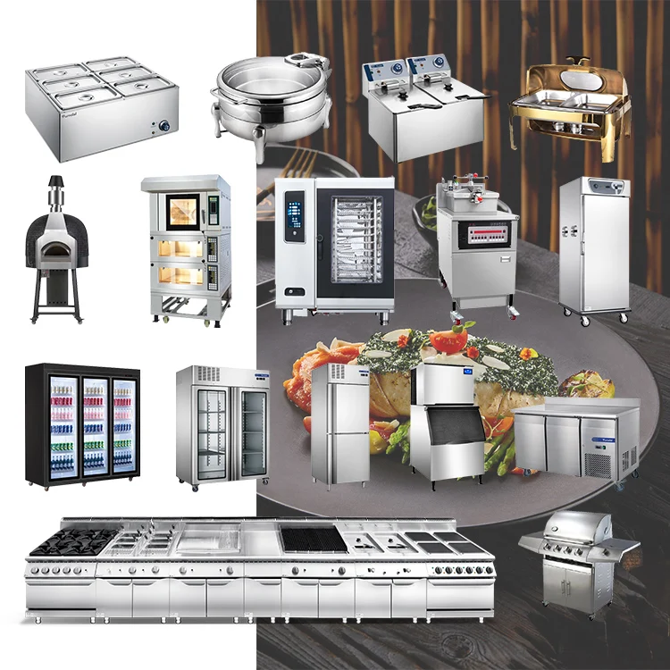 Modern Commercial Kitchen Equipments Restaurant Tools and Equipment Hotel Kitchen