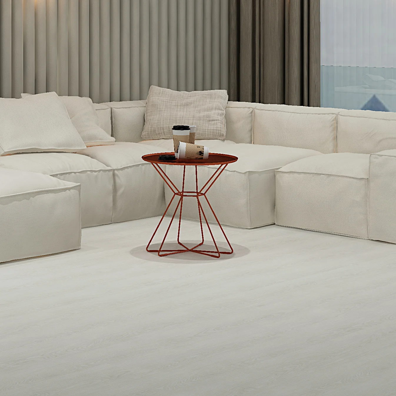 4mm 6mm 8mm fireproof moistureproof waterproof wear-resistant stone plastic flooring pvc spc click vinyl flooring