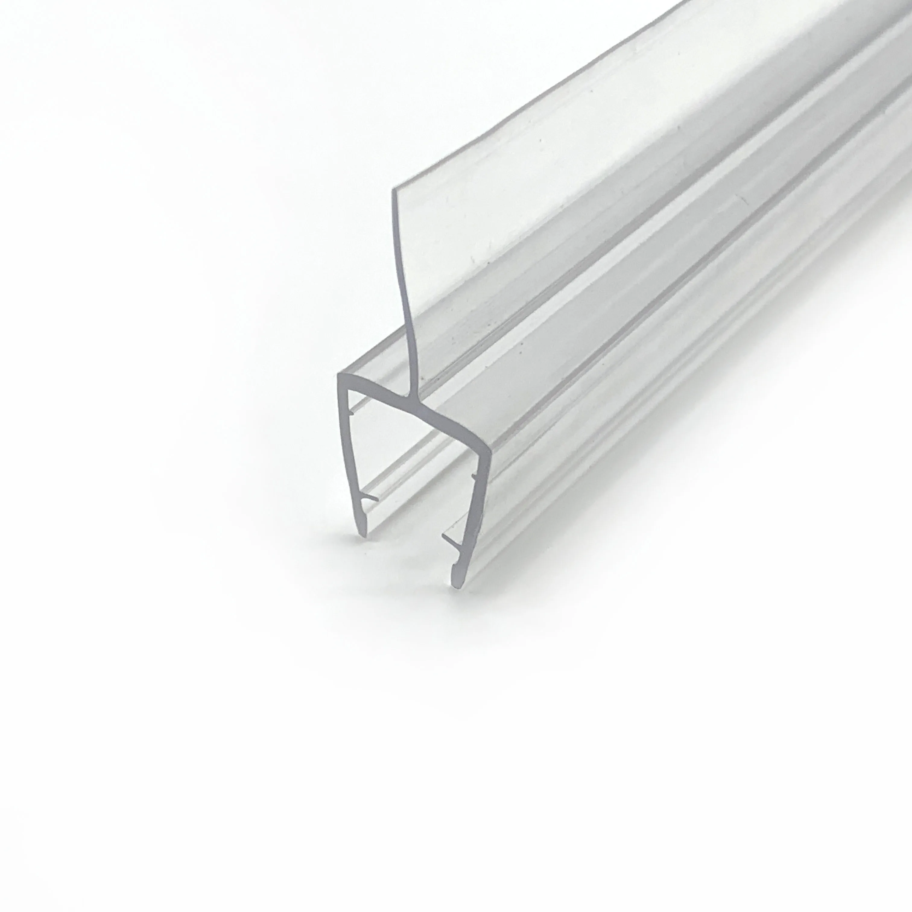 Plastic Glass Shower Door Sealing Y Shape Bathroom PVC Seal Strip for Glass