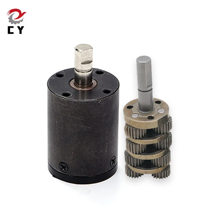 High torque low backlash 24mm 0.5 module precision metal small micro dc motor planetary gear