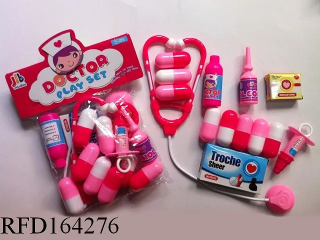  Doctor Toys Kids Pretend Play Medical Kit Plastic Set