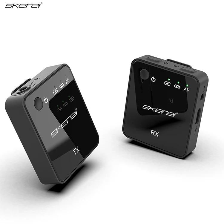 Беспроводной микрофон для камеры skело 2,4 ГГц для youtube Tik Tok