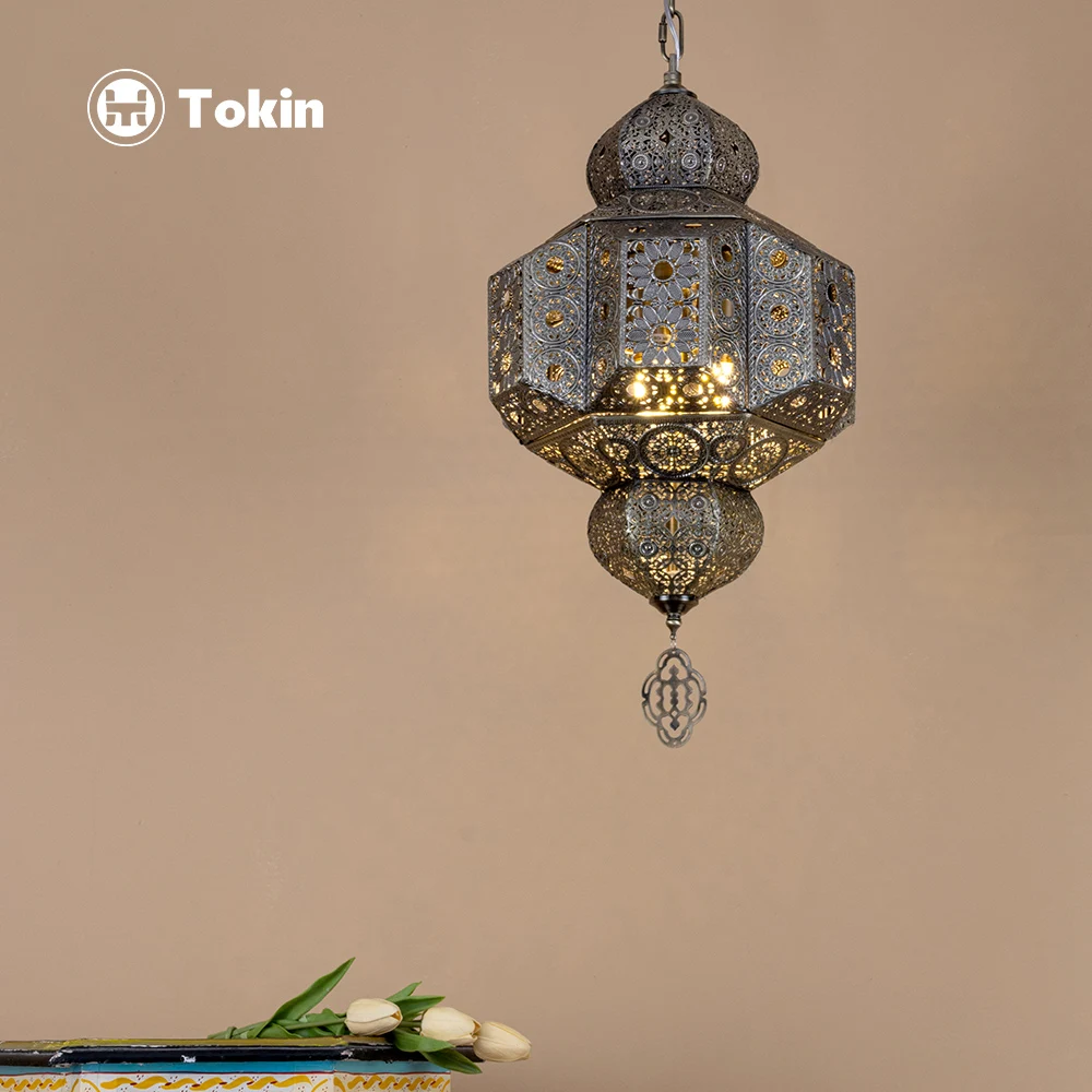 Southeast Asian characteristics exotic retro bedroom living room restaurant hotel bed and b bar club hollow carved chandelier