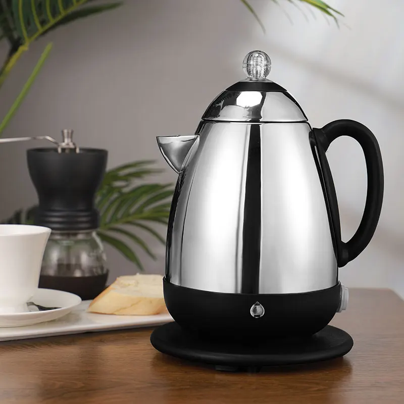 home appliances induction stainless steel coffee drip instant heat kettle 1.2L 8 cups