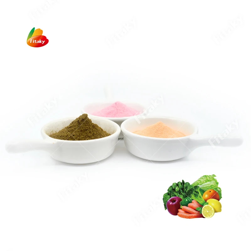 Organic Freeze Dried Vegetable And Fruit Powder Dehydrated Vegetables Powder Mixed Vegetable Powder