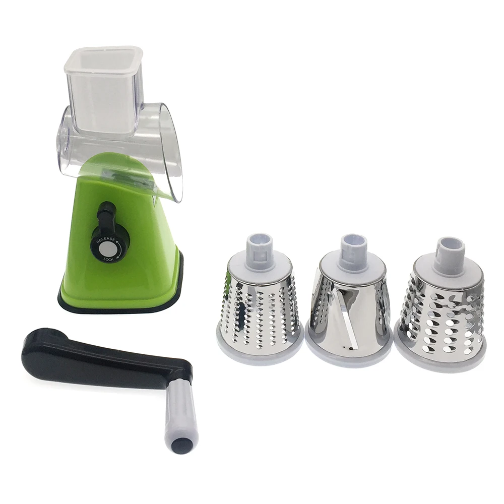 Multi Function Manual Spiral Cutting Tool Set Vegetable Chopper Veggie Cutter Slicer