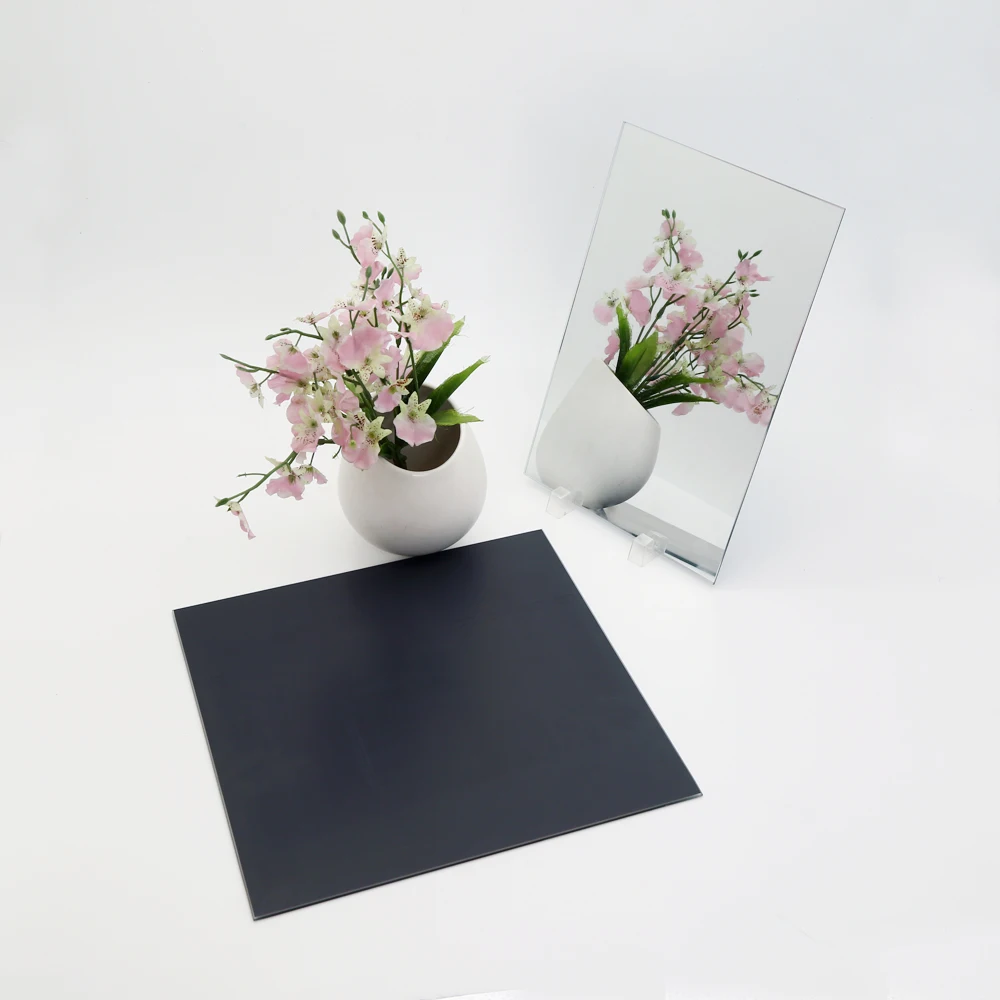 Contemporary 1.0-6mm Cut Compact Clear Colored Decor Mirror Glass aluminum Mirror