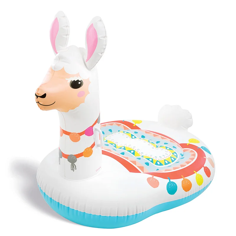 
INTEX57294 Large Alpaca Modeling Water Mount Giant Adult Inflatable Ride-on Pool Float 